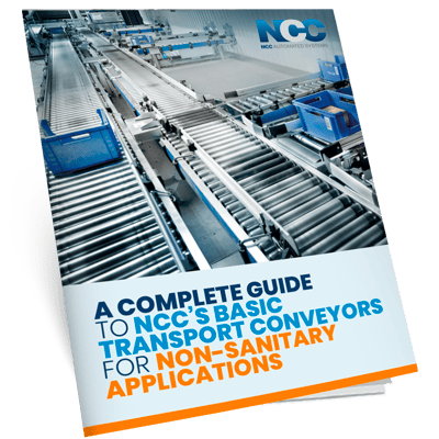 A Complete Guide To NCC’s Basic Transport Conveyors for Non-Sanitary Applications -  - mock ebook