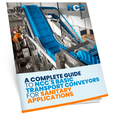 A Complete Guide To NCC’s Basic Transport Conveyors for Sanitary Applications -  - mock ebook
