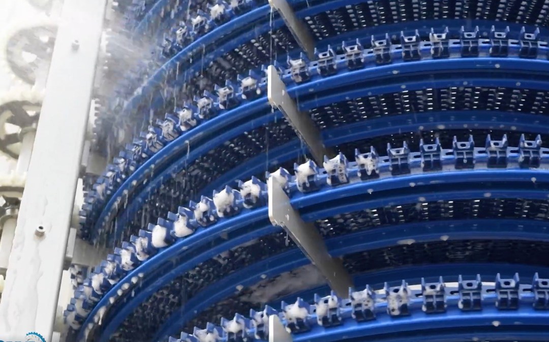 Spiral Conveyors in Sanitary Food Production: How They Work & Why They Matter