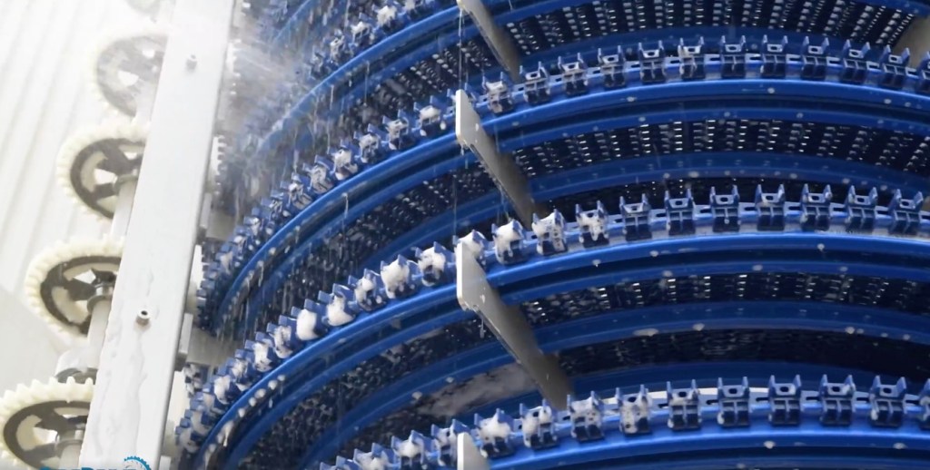 Sanitary Spiral Conveyor System