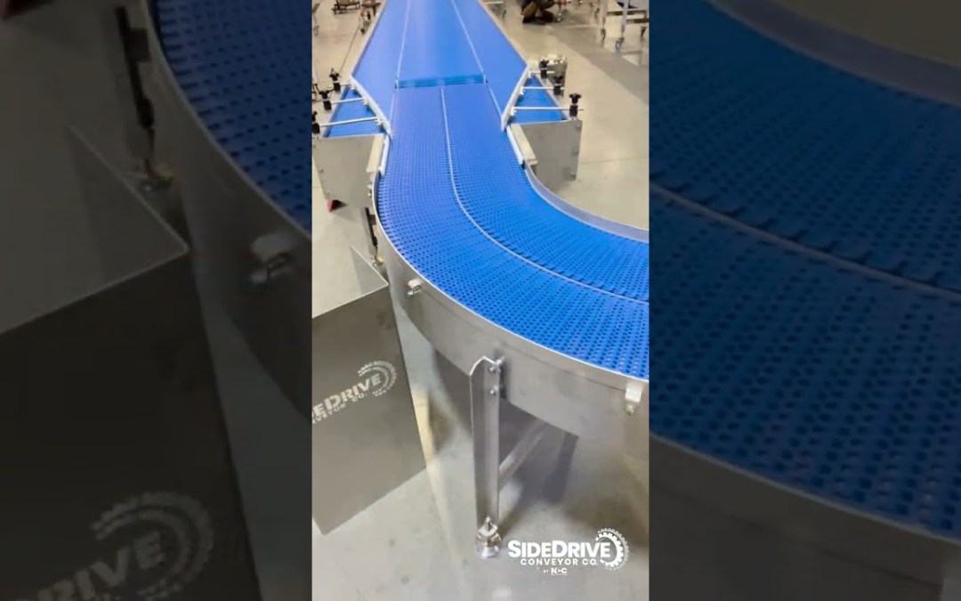 Spiral and Fryer Infeed Conveyor for Bakery Production SideDrive by NCC