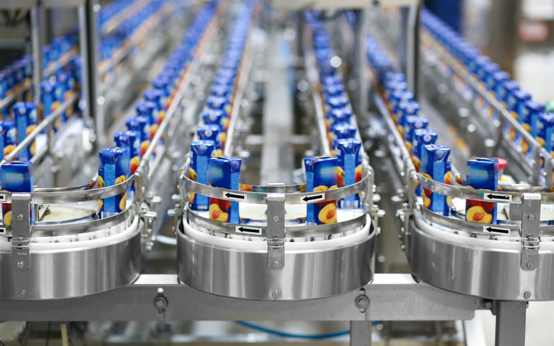 Clean-Design Conveyors for Milk, Cheese, and Yogurt