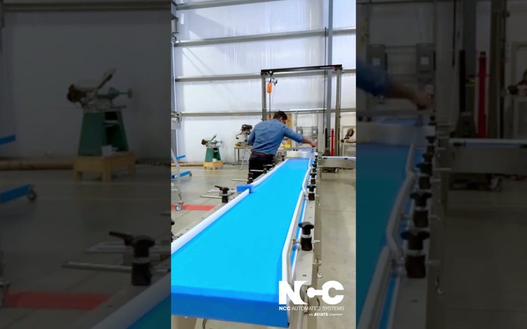 NCC #conveyingsystem to integrate with robotic case packers
