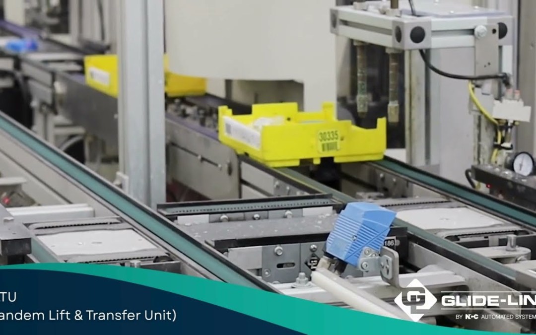 Glide-Line Tandem Lift & Transfer Units – Precision Timing Belt & Synchronized Transfers