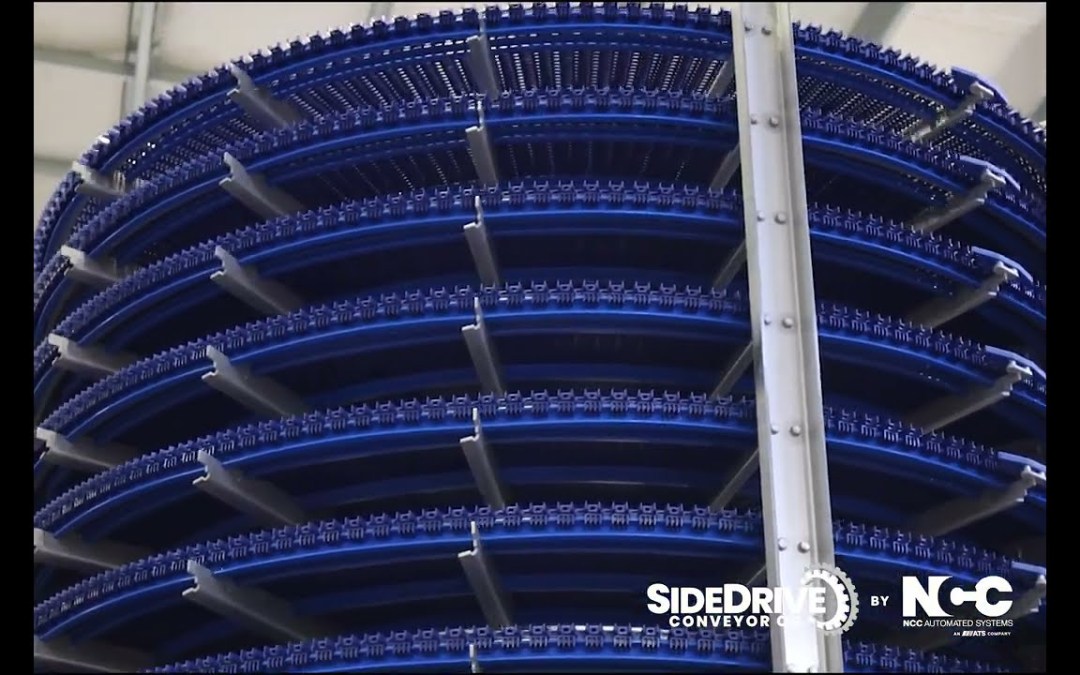 SideDrive by NCC | Snack Food Sanitary Spiral Conveying System