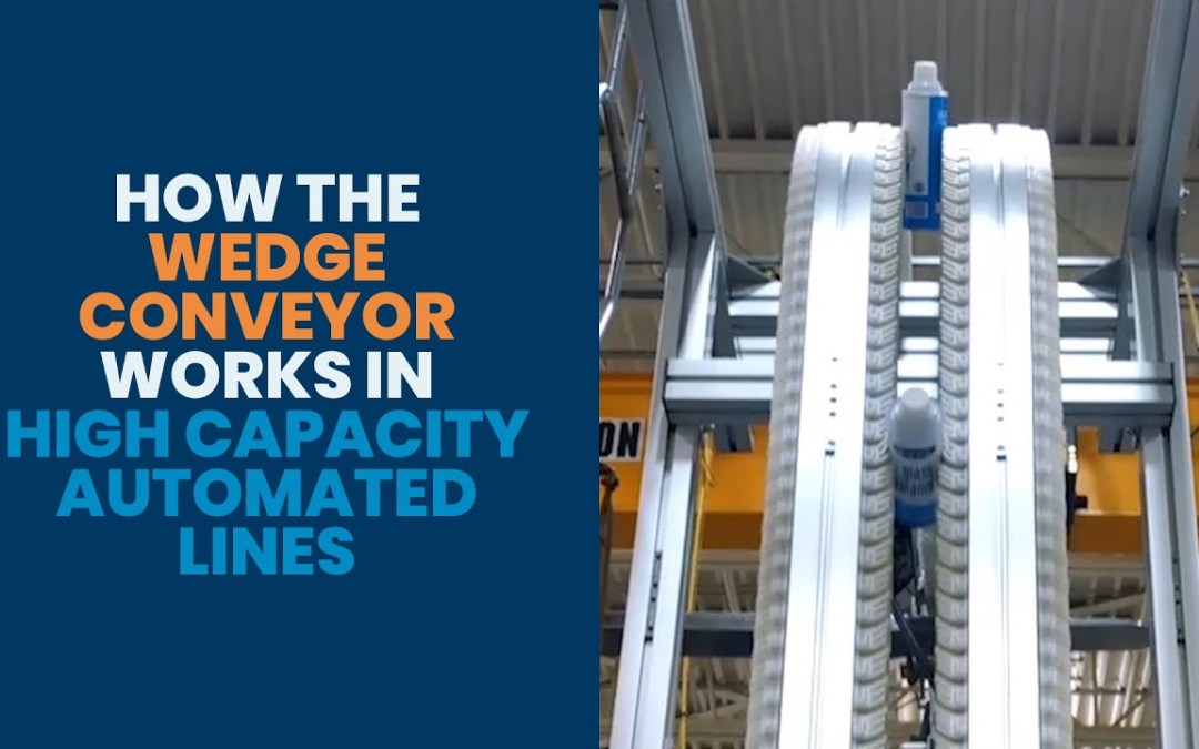 Here’s how the FlexMove Wedge Conveyor from NCC works in high capacity automated lines