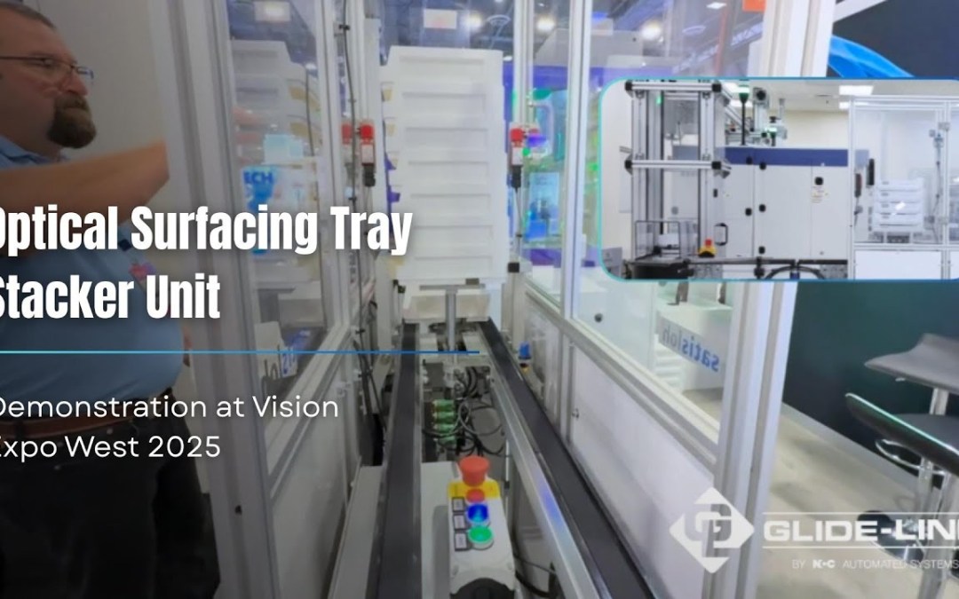 NCC Stacker Unit Demonstration at Vision Expo West 2025