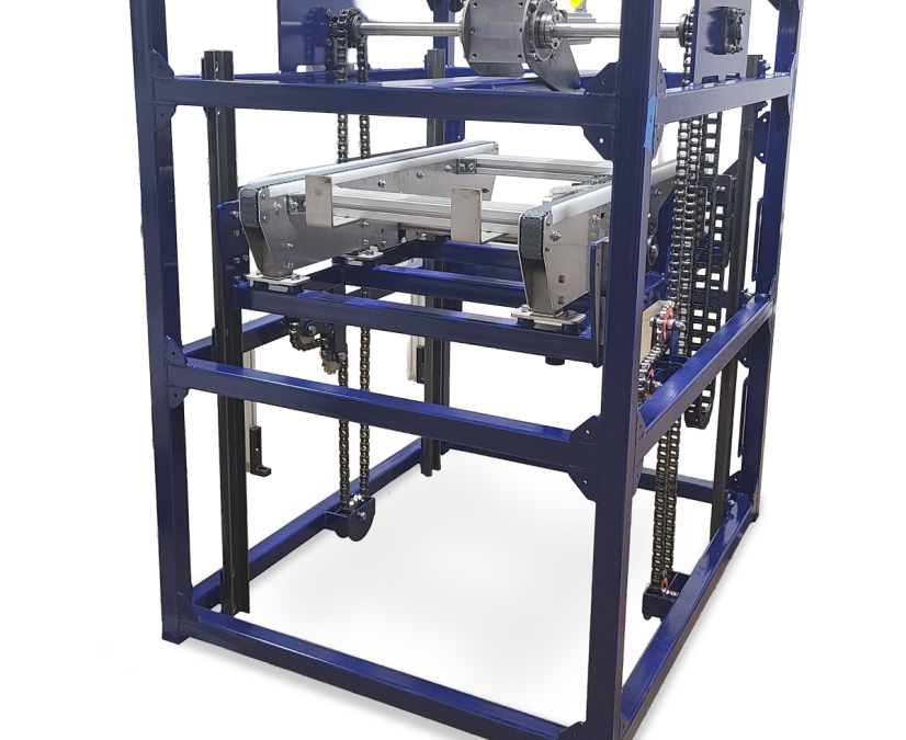Glide-Line Introduces Heavy-Duty Vertical Transfer Unit (VTU) to Support High-Load Automation and Robotics Integration