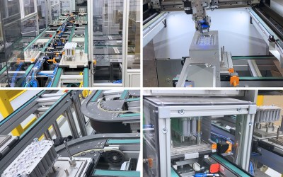 Glide-Line Delivers Custom Integrated Conveying Systems for EV Battery Assembly Applications