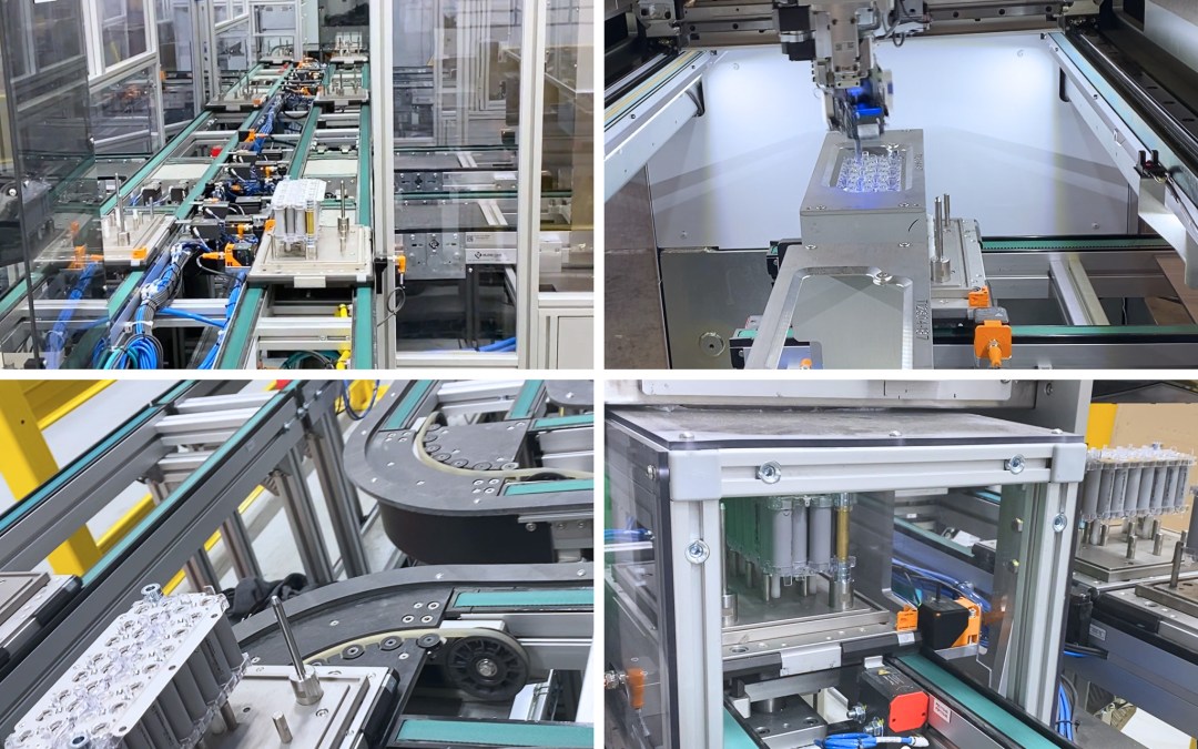 Glide-Line Delivers Custom Integrated Conveying Systems for EV Battery Assembly Applications