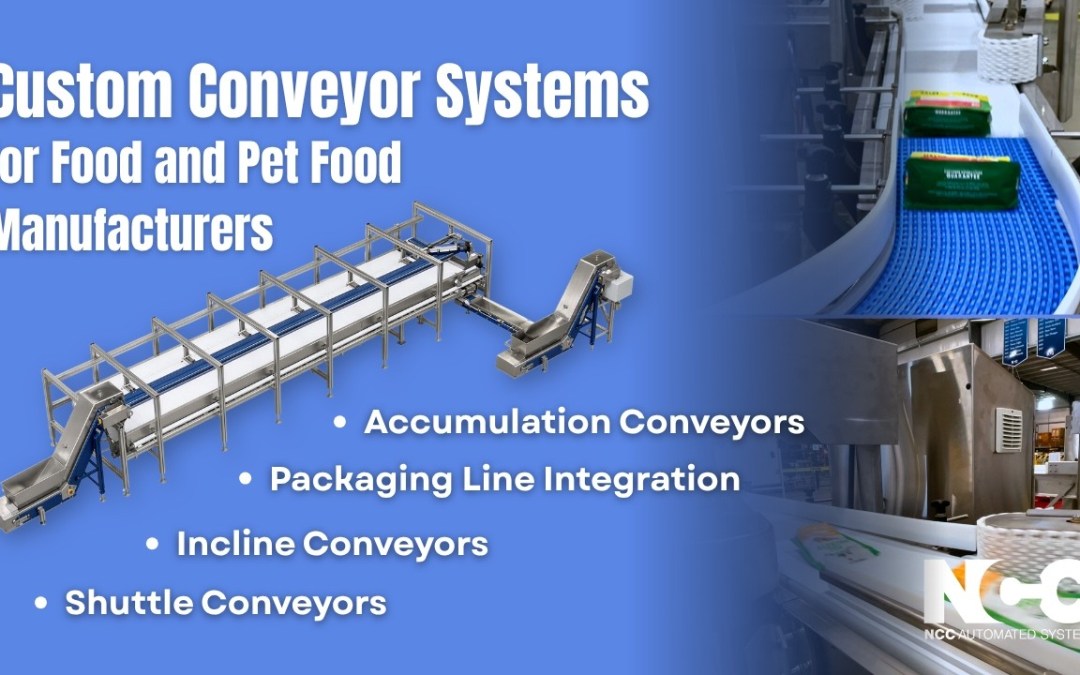 Custom Conveyor Systems for Food and Pet Food Manufacturers